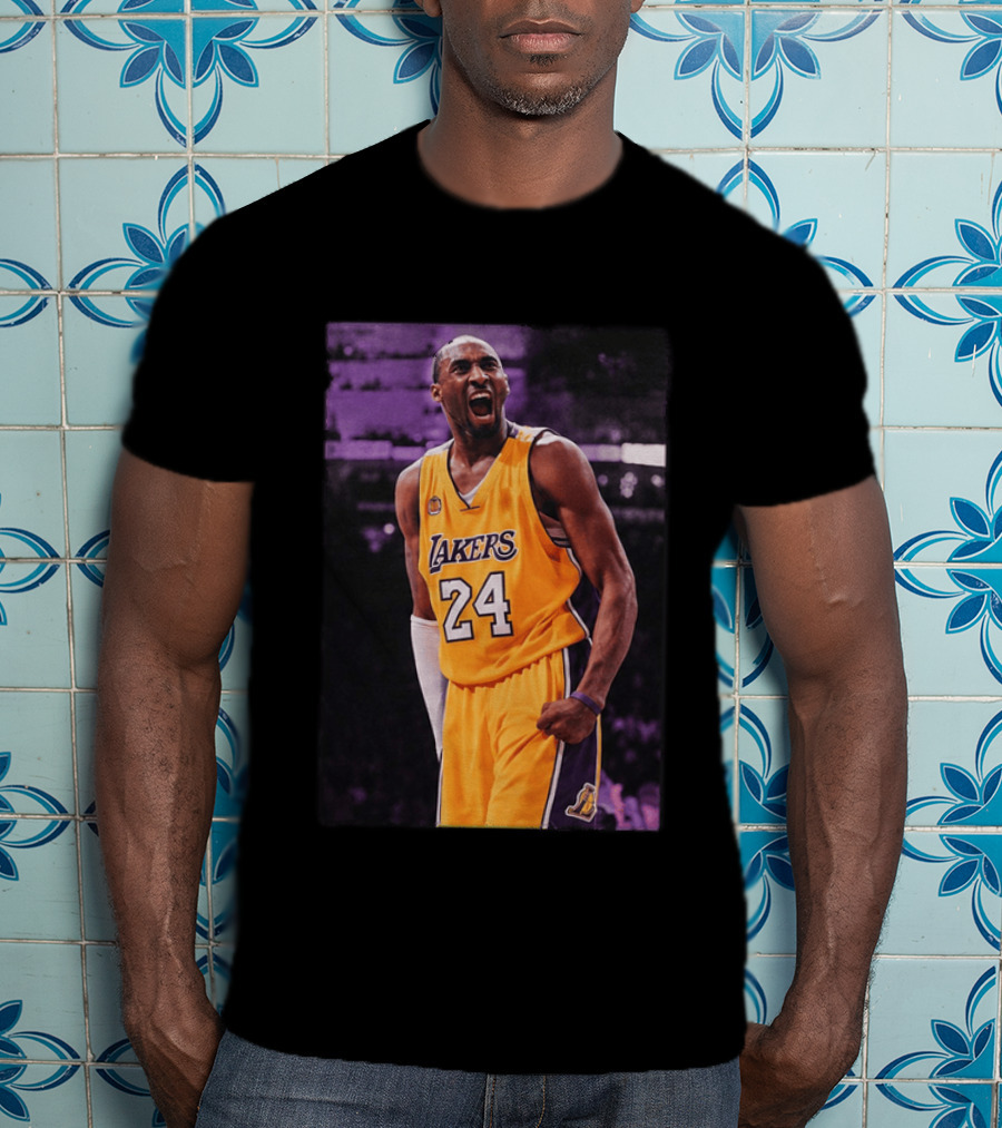 A. J. Brown Wear Mamba Kobe Bryant Lakers 24 T-Shirt