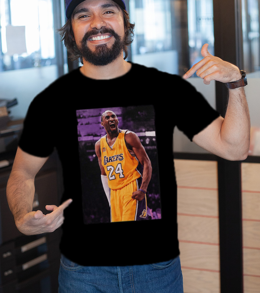 A. J. Brown Wear Mamba Kobe Bryant Lakers 24 T-Shirt