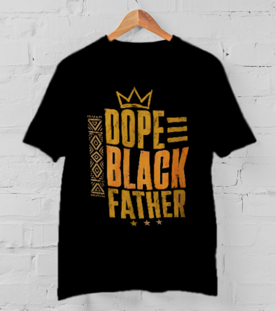 Dope Black Father Crown T-Shirt