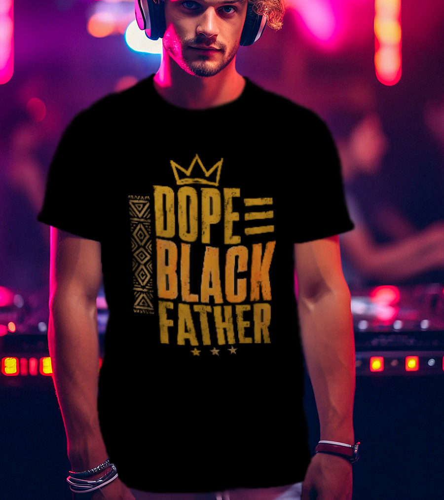 Dope Black Father Crown T-Shirt