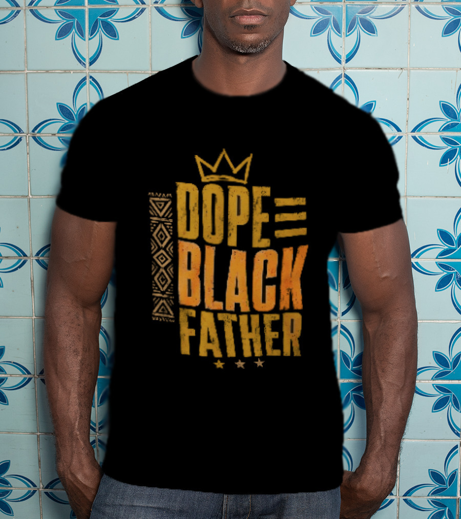 Dope Black Father Crown T-Shirt