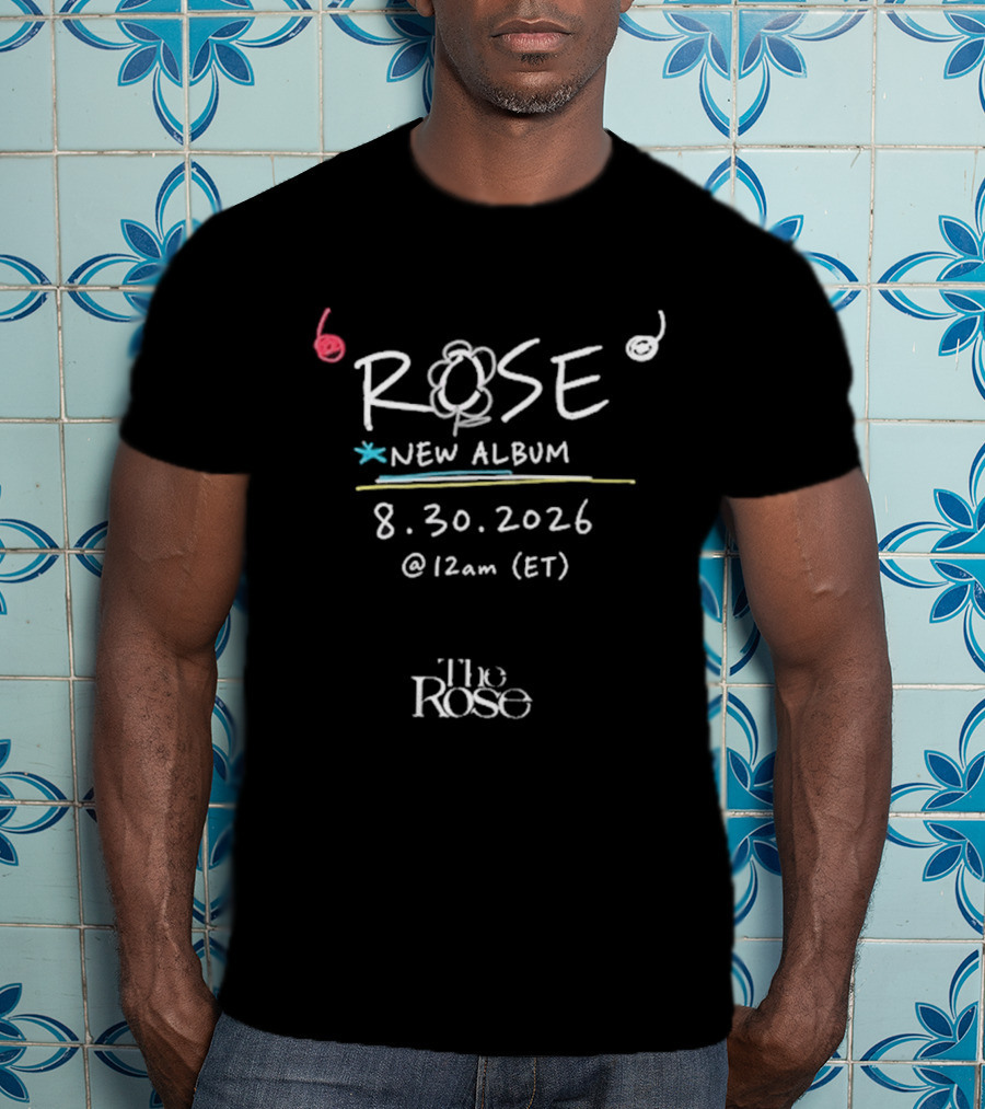 The Rose New Album August 30 2026 Release Announcement T-Shirt