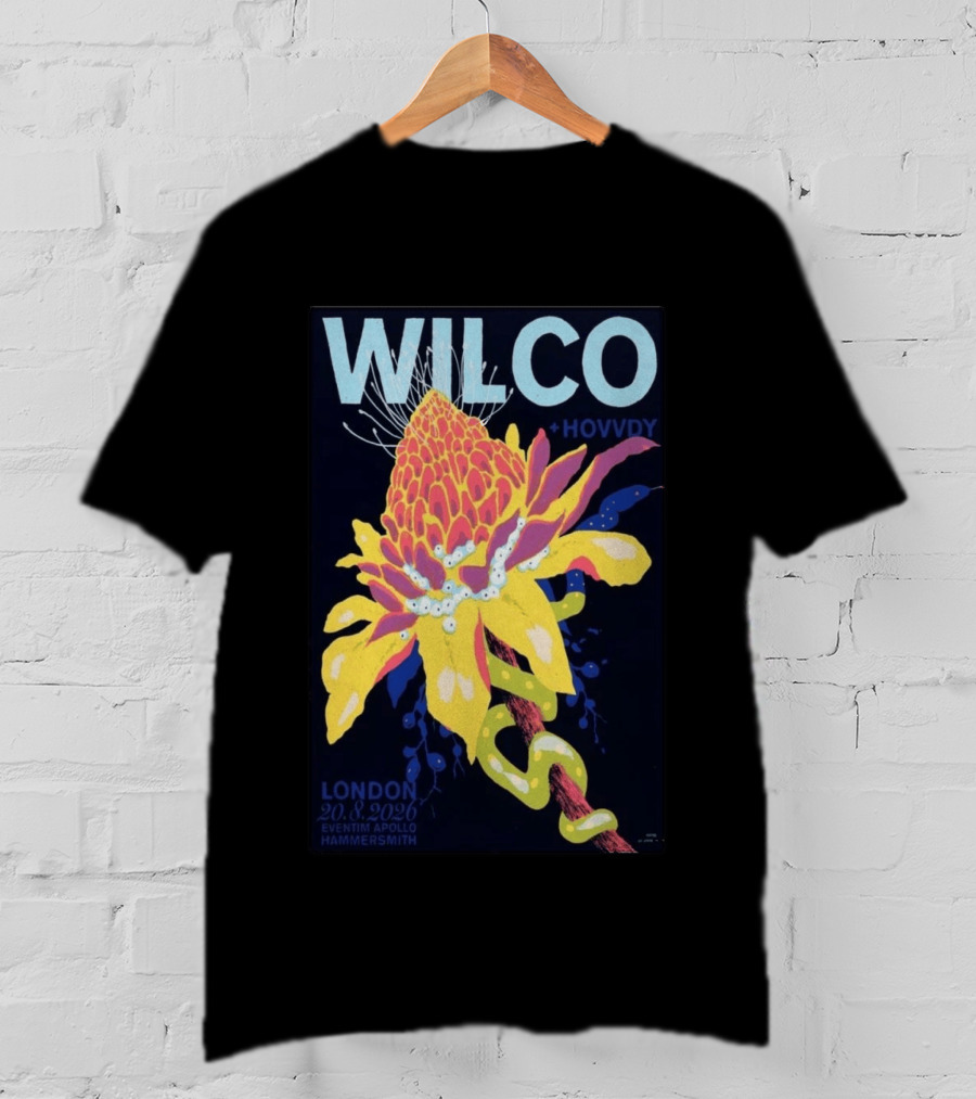 WILCO + Hovvdy London 20.8.2026 Eventim Apollo Hammersmith T-Shirt