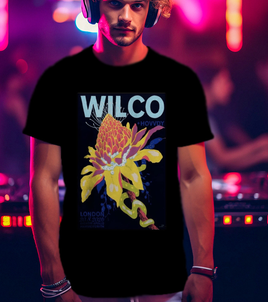 WILCO + Hovvdy London 20.8.2026 Eventim Apollo Hammersmith T-Shirt