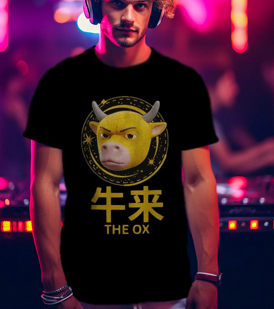 The Ox Meme Expressive Face T-Shirt
