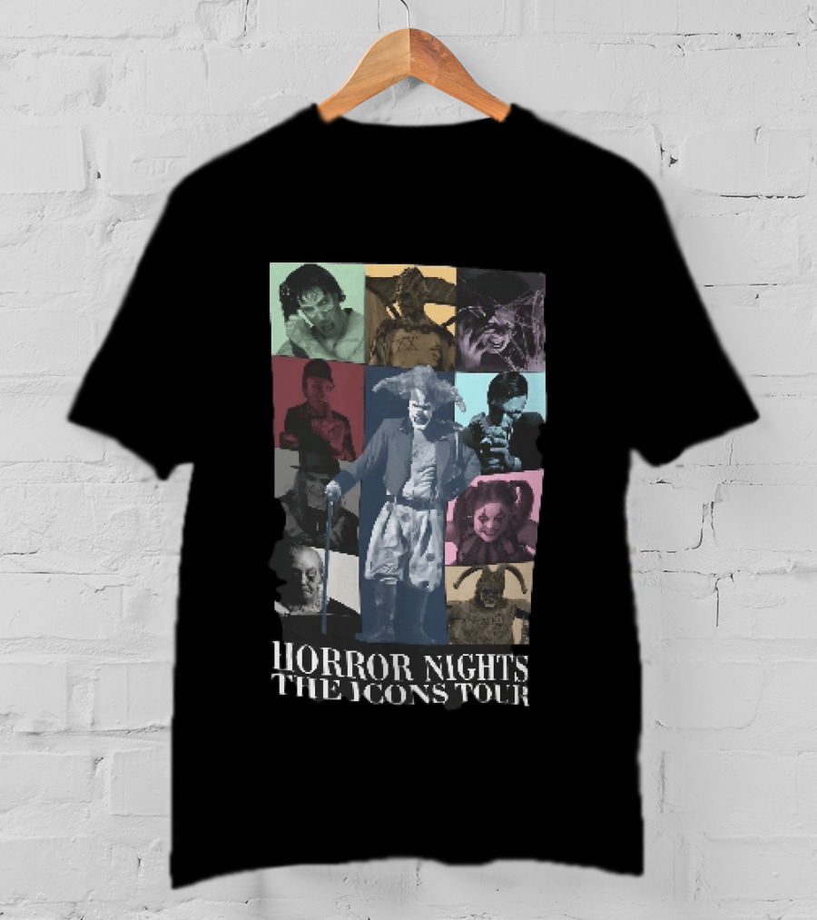 Horror Nights The Icons Tour Villains T-Shirt