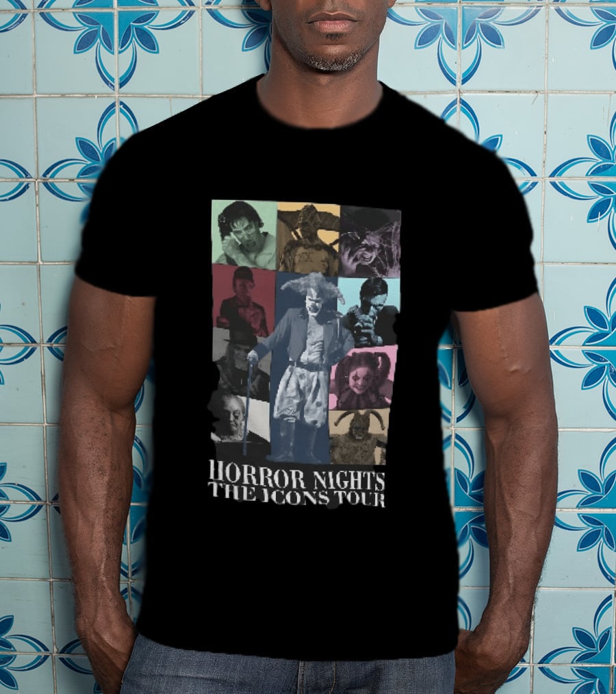 Horror Nights The Icons Tour Villains T-Shirt