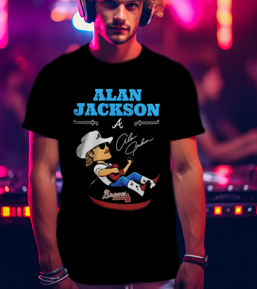 ALAN JACKSON Braves Celebration Night Atlanta Georgia 2026 T-Shirt
