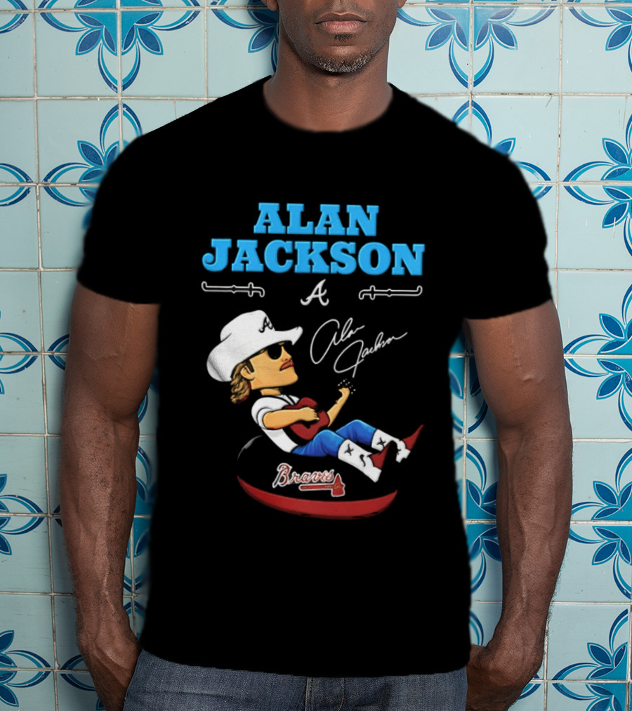 ALAN JACKSON Braves Celebration Night Atlanta Georgia 2026 T-Shirt