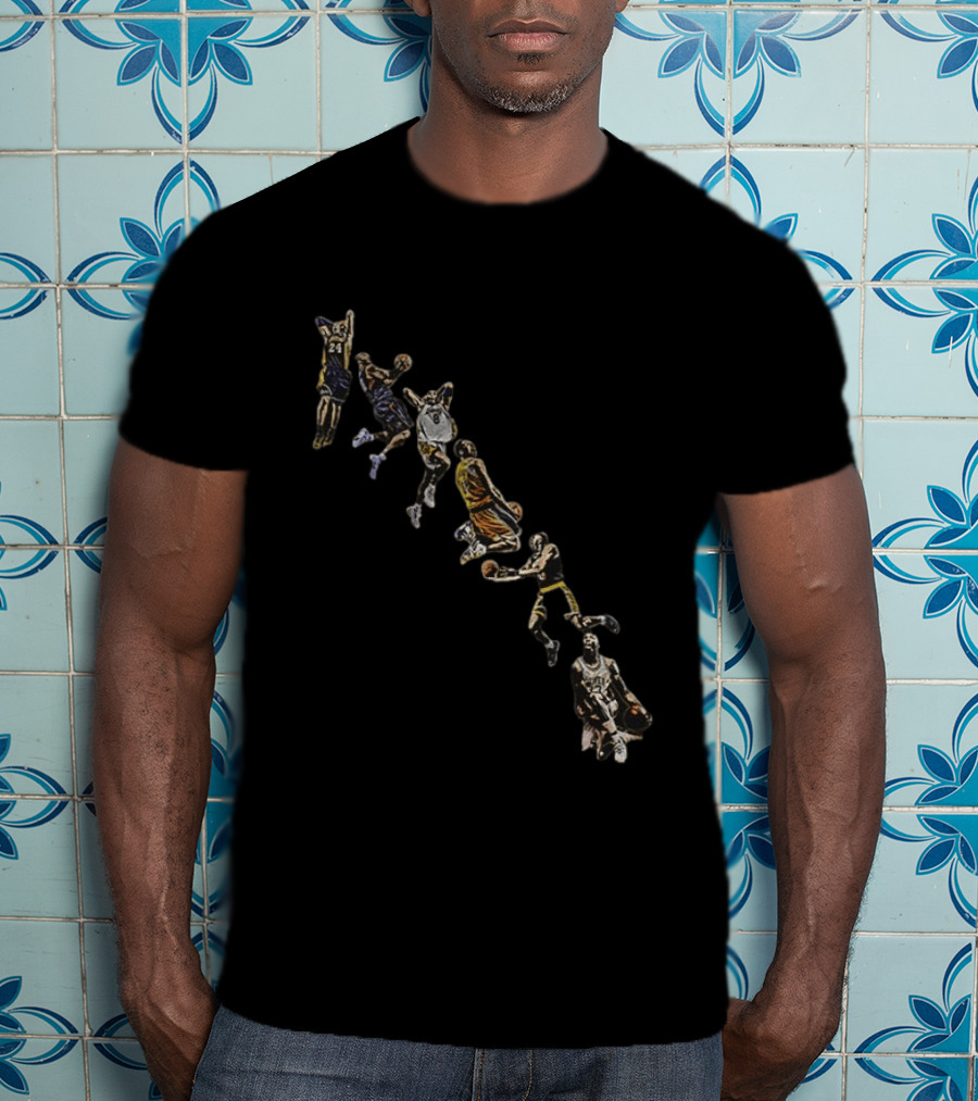 Kobe Bryant Los Angeles Lakers Forever Legend Multi Player Icon 24 T-Shirt