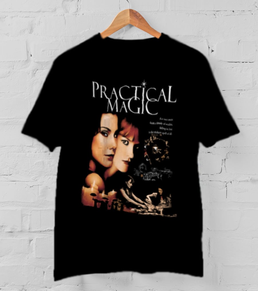 Practical Magic Movie Faces With Mystical T-Shirt