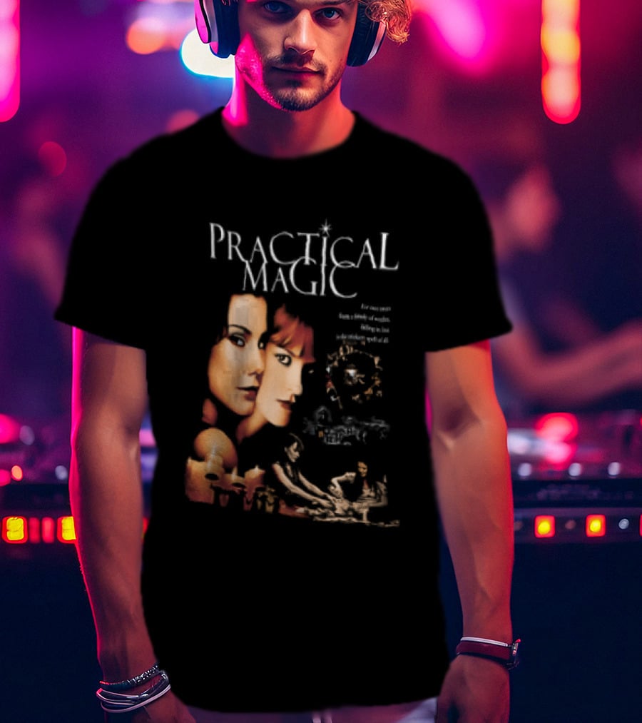 Practical Magic Movie Faces With Mystical T-Shirt