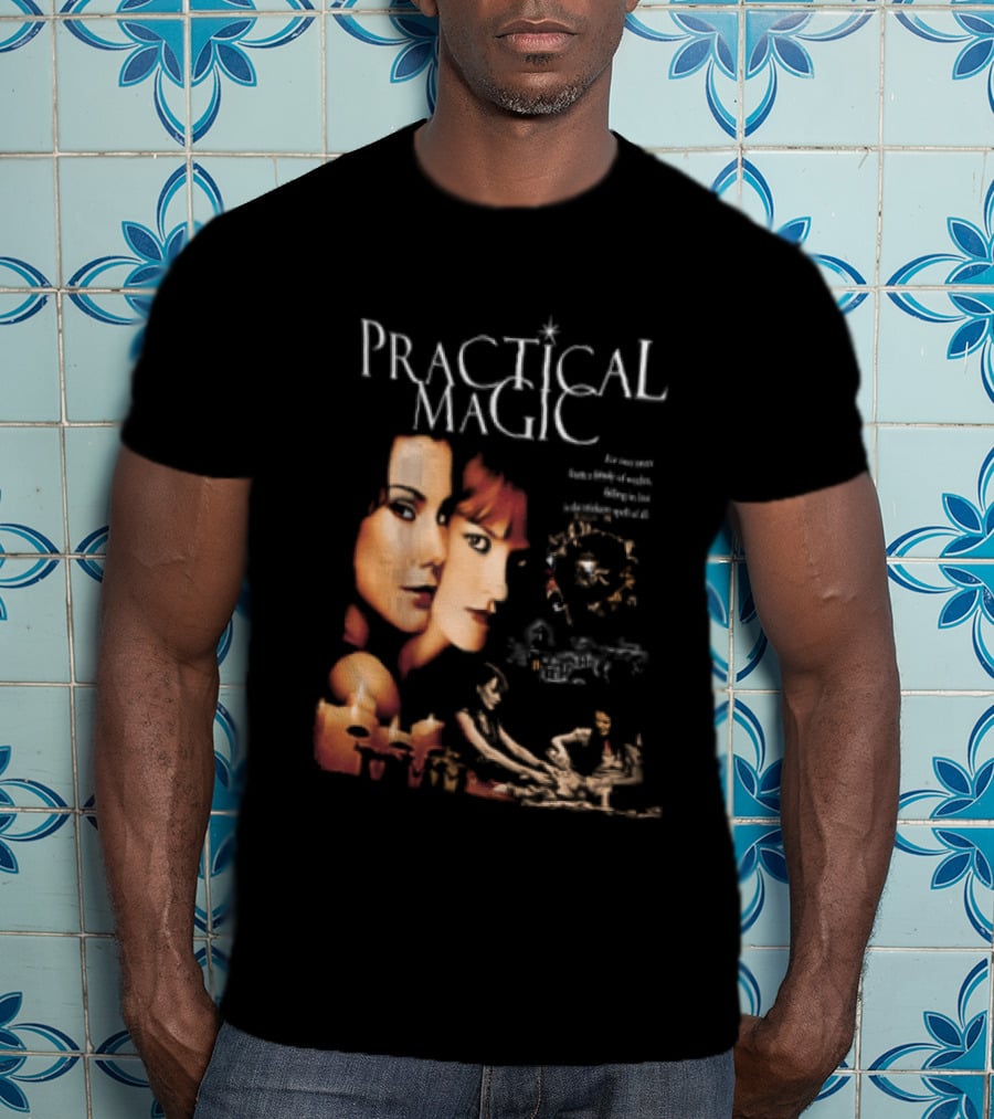 Practical Magic Movie Faces With Mystical T-Shirt