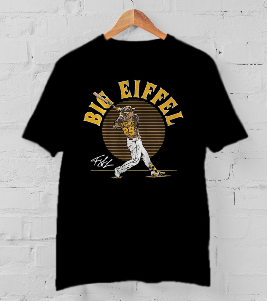 Ty France Big Eiffel San Diego Padres Batter T-Shirt