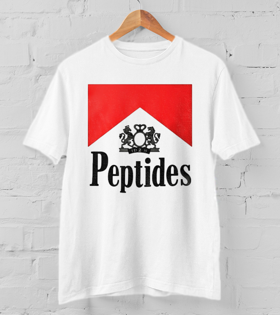 Peptides 1929 Red Marlboro T-Shirt