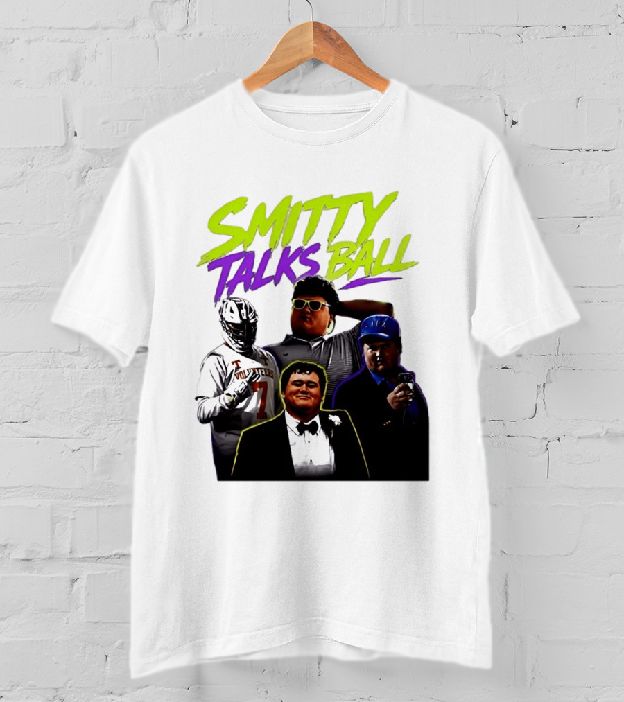 Smitty Talks Ball Tennessee Volunteers Fans Sports T-Shirt