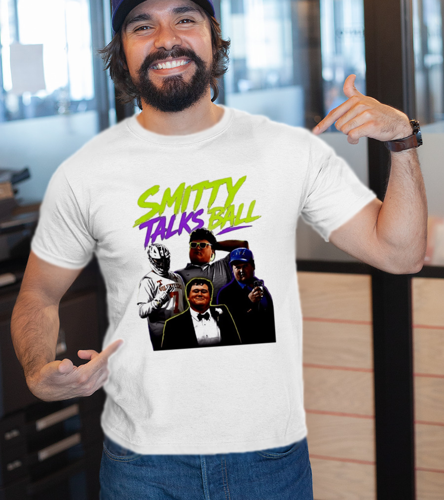 Smitty Talks Ball Tennessee Volunteers Fans Sports T-Shirt