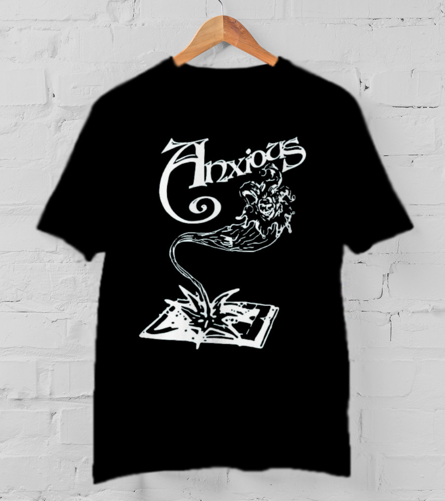 Anxious Gothic Flower Book Summer Fall Tour 2026 T-Shirt