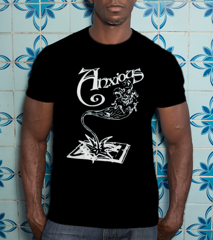 Anxious Gothic Flower Book Summer Fall Tour 2026 T-Shirt