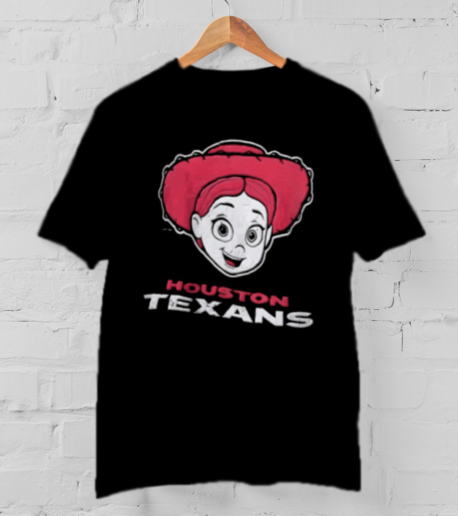 Houston Texans Disney Toy Story Jessie Collaboration T-Shirt