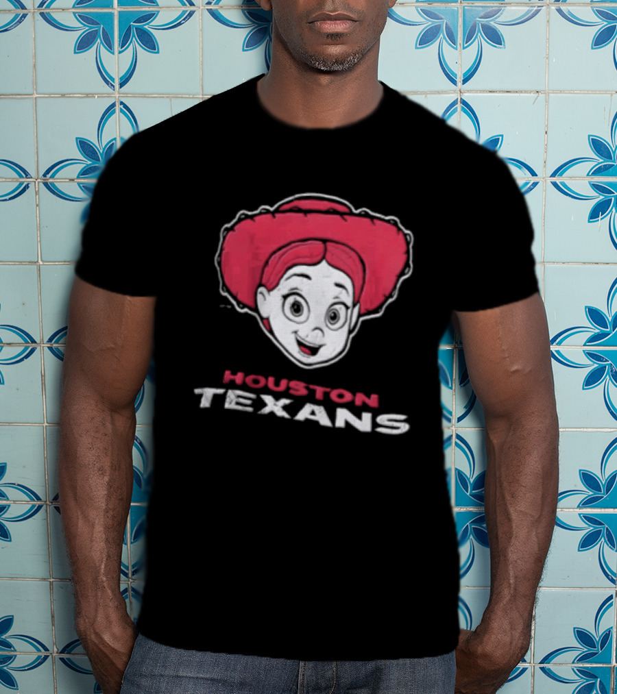 Houston Texans Disney Toy Story Jessie Collaboration T-Shirt