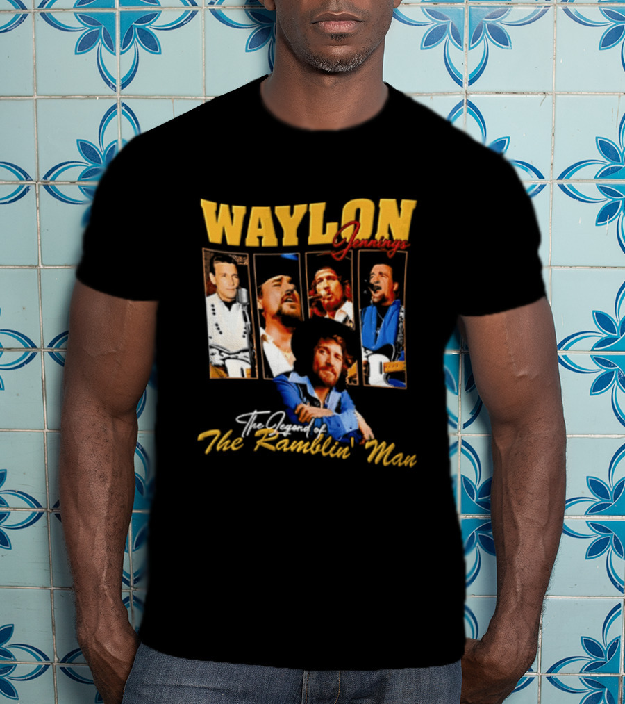 Waylon Jennings The Ramblin' Man T-Shirt