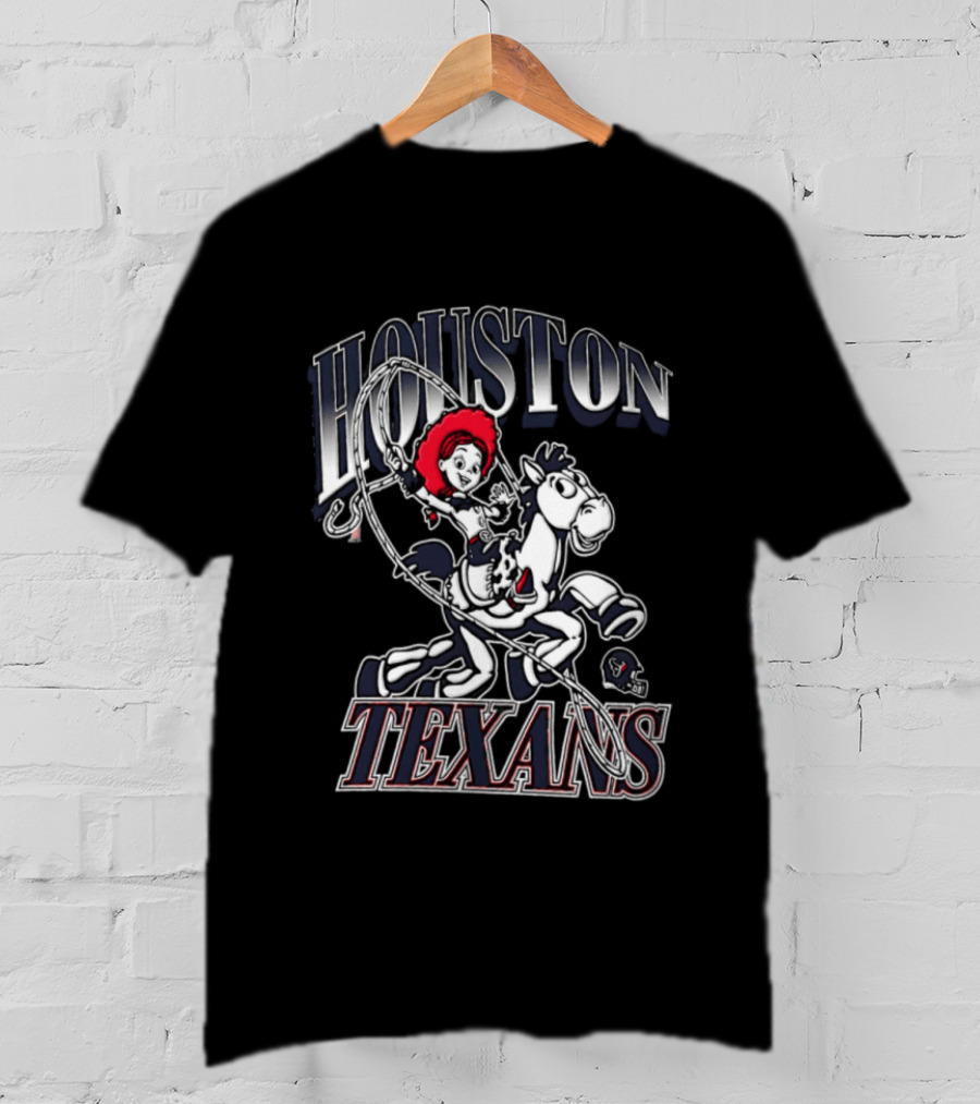 Jessie Toy Story Houston Texans Disney 2026 Cowboys T-Shirt