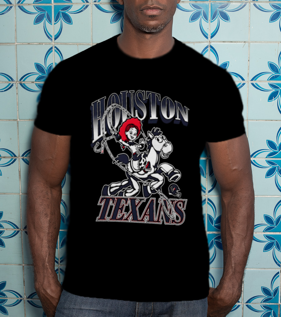 Jessie Toy Story Houston Texans Disney 2026 Cowboys T-Shirt