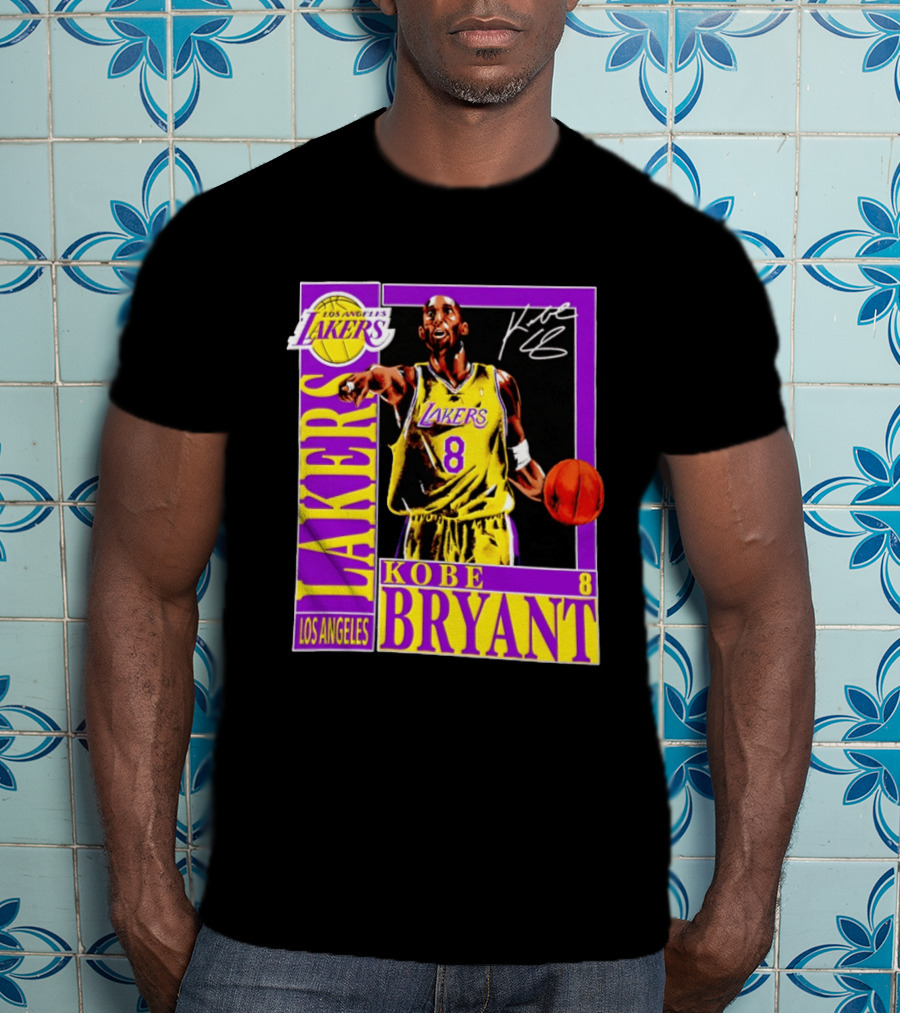 Los Angeles Lakers Kobe Bryant 8 NBA Basketball Legend T-Shirt