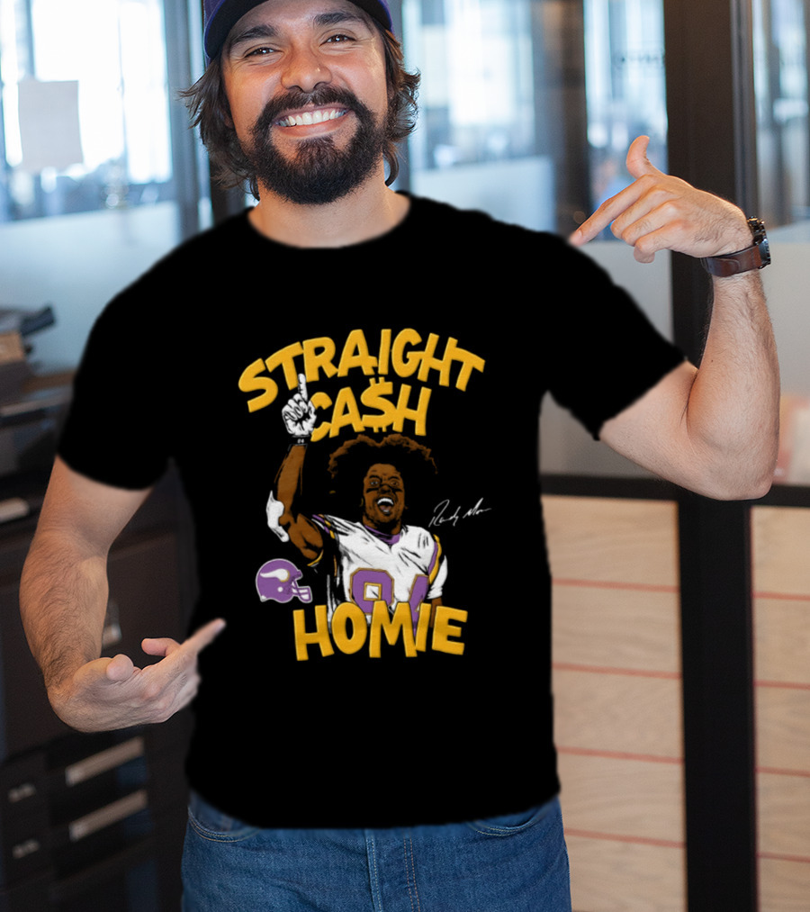 Straight Cash Homie Randy Moss Minnesota Vikings Football 84 NFL T-Shirt