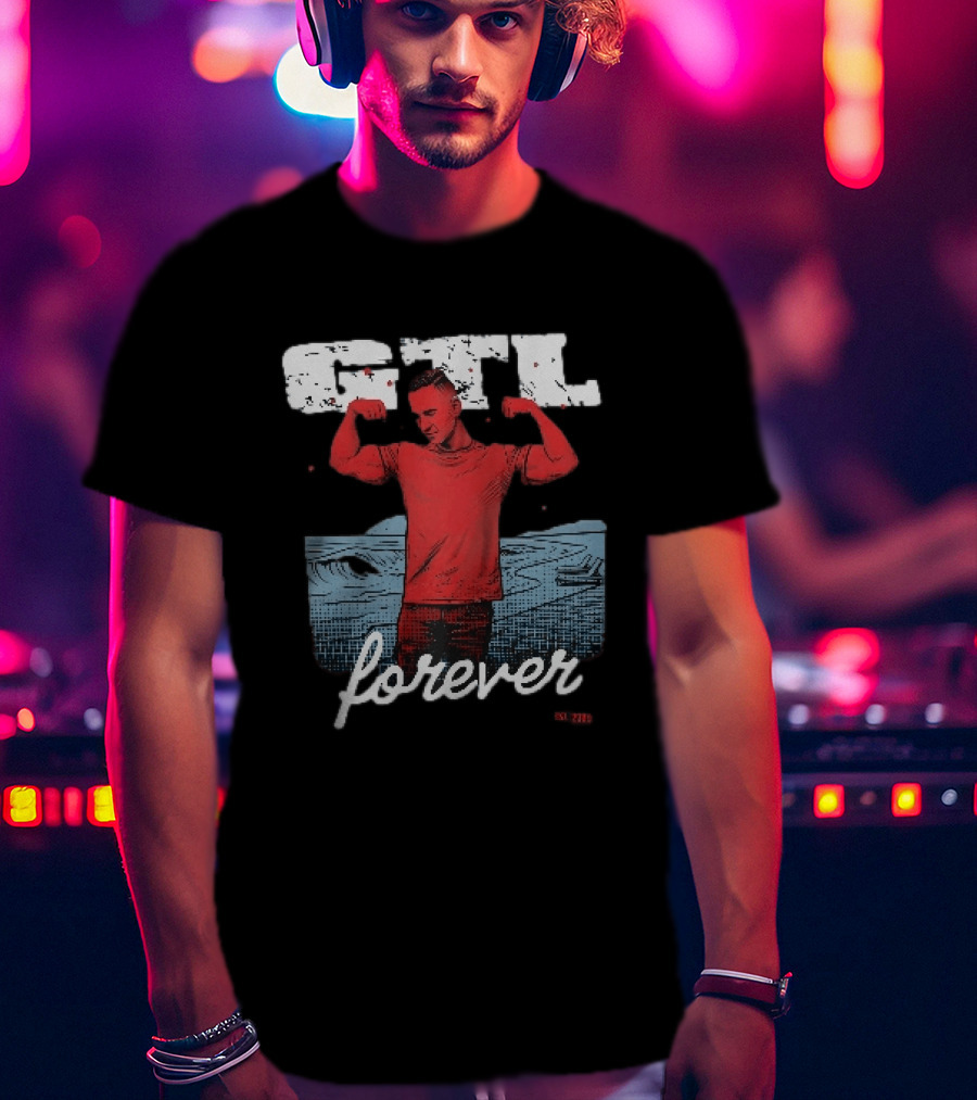 GTL Forever Michael Paul Sorrentino Est 2009 Flexing Muscles T-Shirt