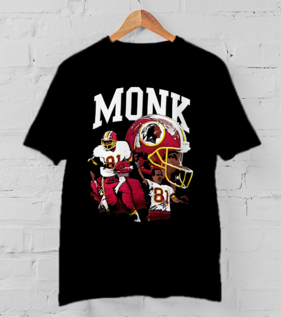 Monk Washington Commanders 81 Iconic Football Legend T-Shirt