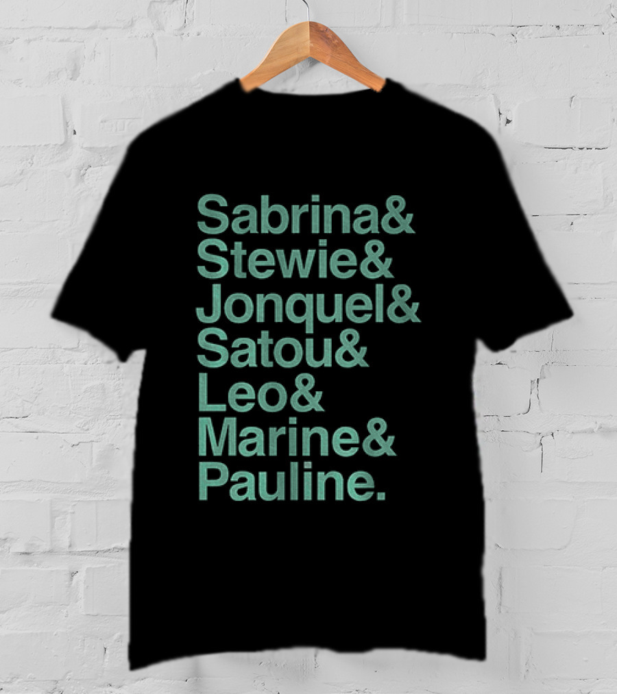 Sabrina Stewie Jonquel Satou Leo Marine Pauline New York Women's Basketball 2026 WNBA T-Shirt