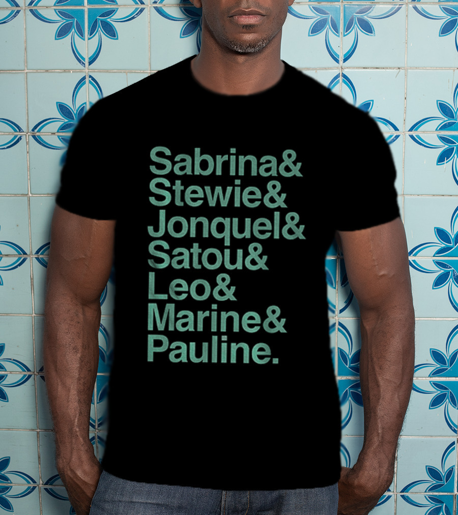 Sabrina Stewie Jonquel Satou Leo Marine Pauline New York Women's Basketball 2026 WNBA T-Shirt
