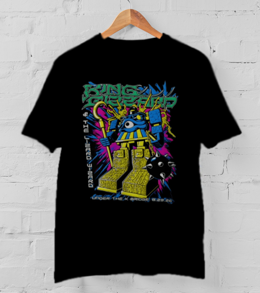 King Gizzard And The Lizard Wizard Under The K Bridge Park Brooklyn NY August 23 2026 T-Shirt