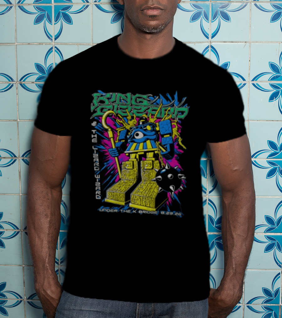 King Gizzard And The Lizard Wizard Under The K Bridge Park Brooklyn NY August 23 2026 T-Shirt