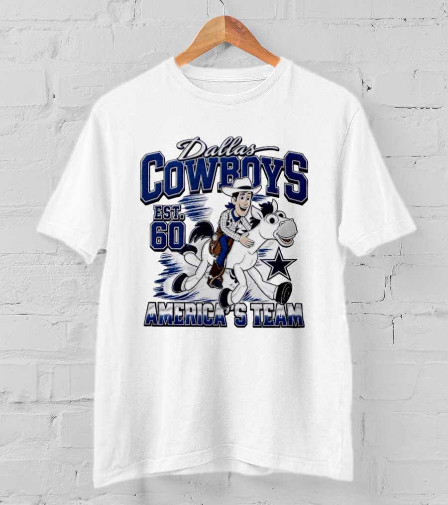 Dallas Cowboys Woody Bullseye Est. 60 America's Team T-Shirt