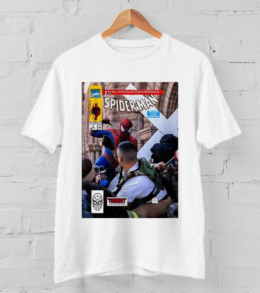 Marvel Comics Spider Man 1st All New Collector's Item Issue Torment Part One Minneapolis T-Shirt