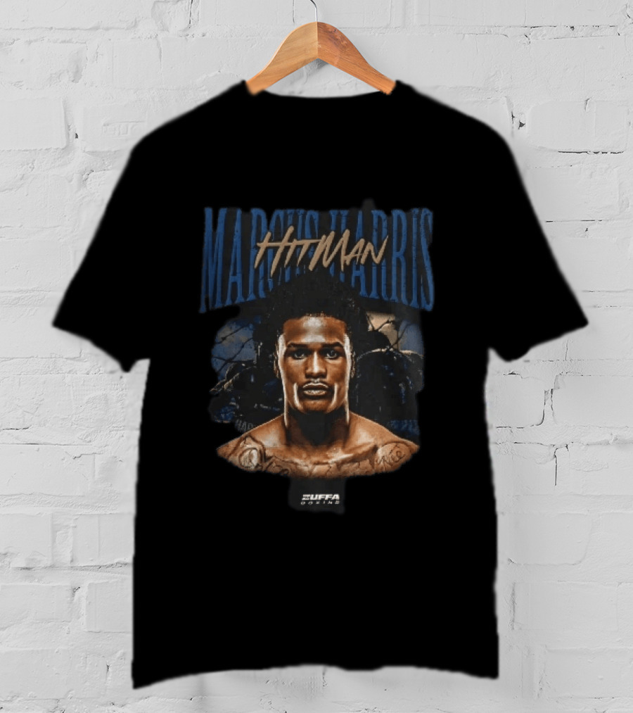 Marcus Harris Hitman Zuffa Boxing Dark Tattoos T-Shirt