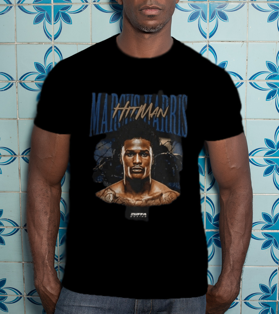 Marcus Harris Hitman Zuffa Boxing Dark Tattoos T-Shirt