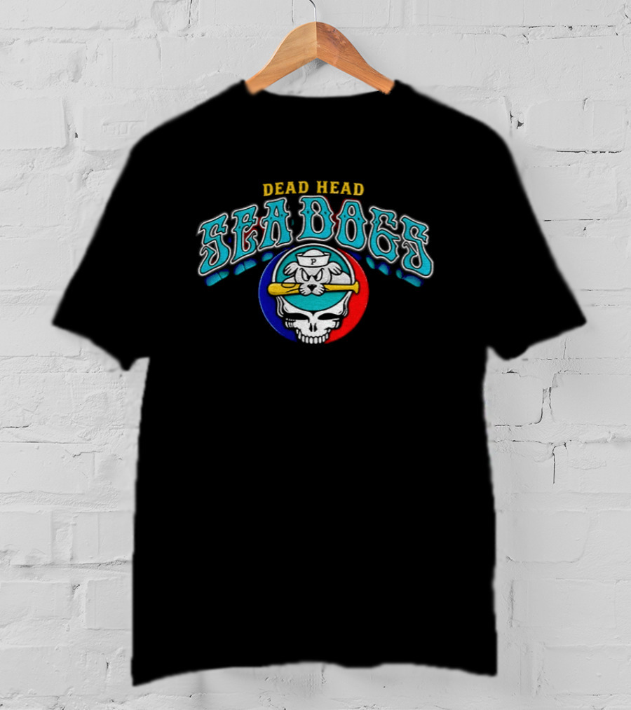 Portland Sea Dogs Grateful Dead Dead Head Collaboration 2026 T-Shirt