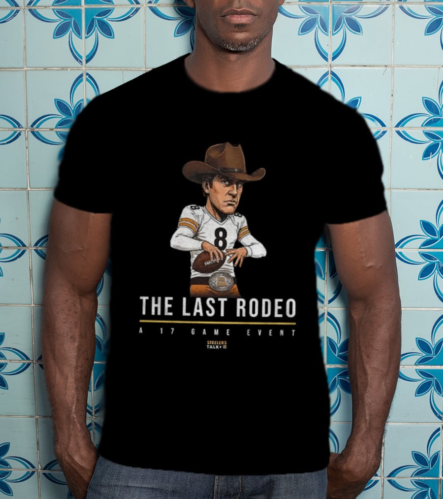 Aaron Rodgers Pittsburgh Steelers The Last Rodeo A 17 Game Event T-Shirt