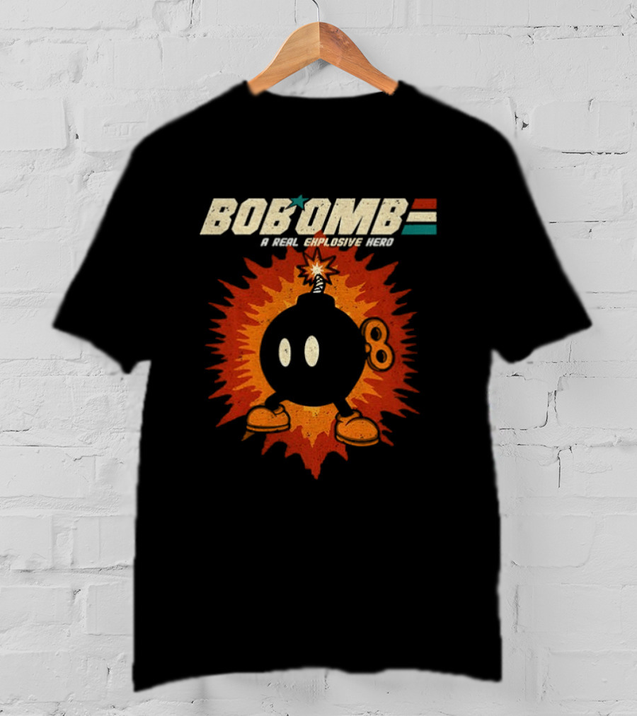 Bob Omb A Real Explosive Hero T-Shirt