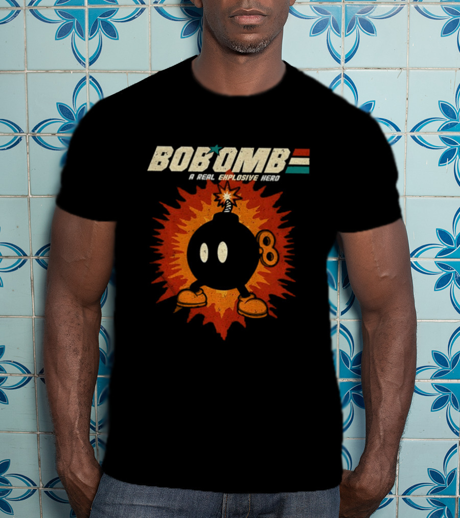 Bob Omb A Real Explosive Hero T-Shirt