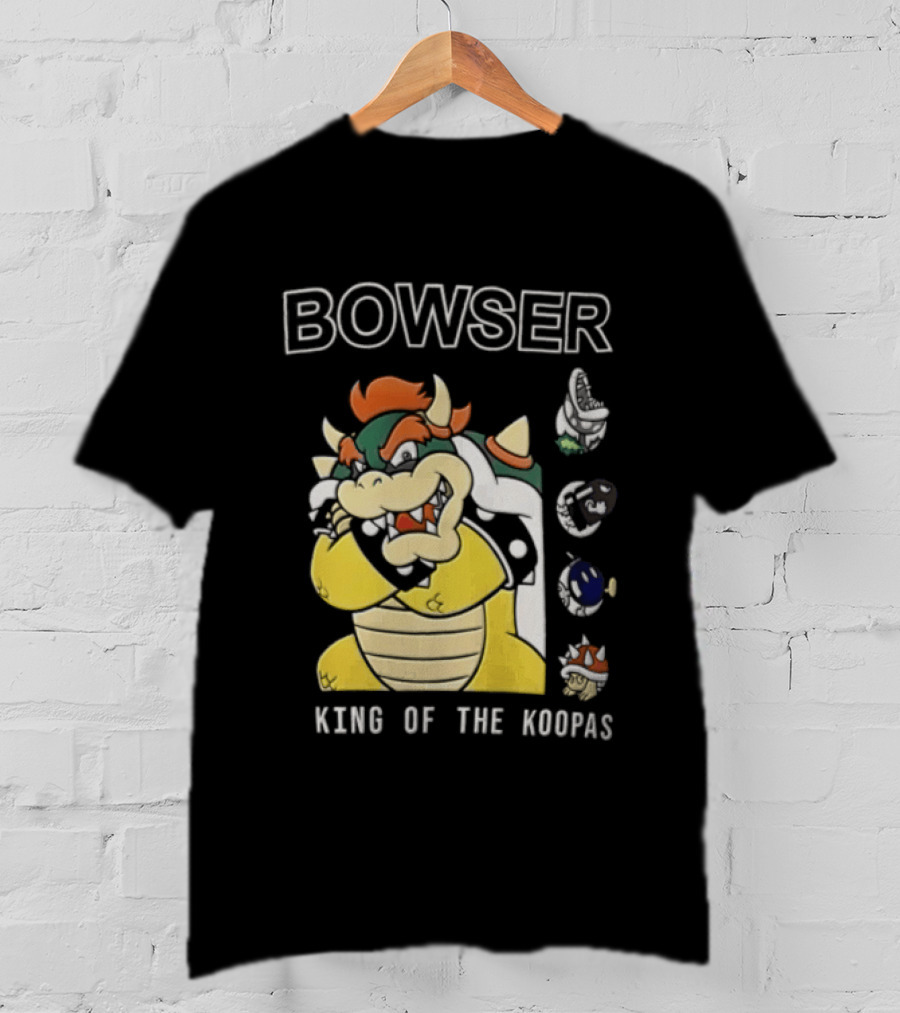 Bowser King Of The Koopas Super Mario T-Shirt