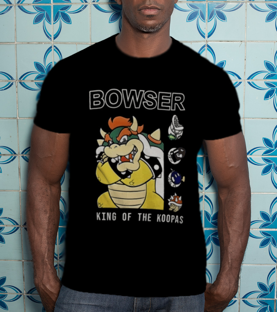 Bowser King Of The Koopas Super Mario T-Shirt
