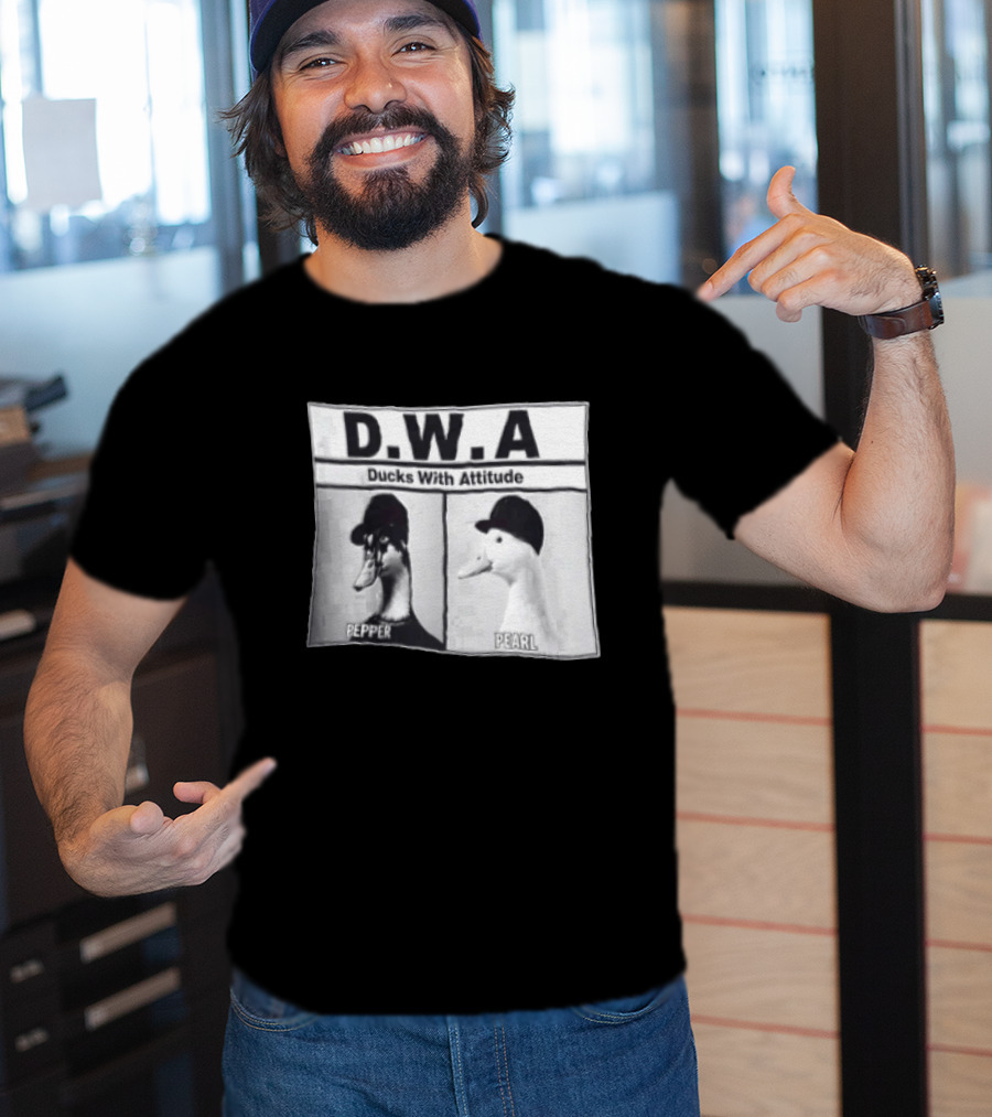 D.W.A Ducks With Attitude Pepper Pearl T-Shirt