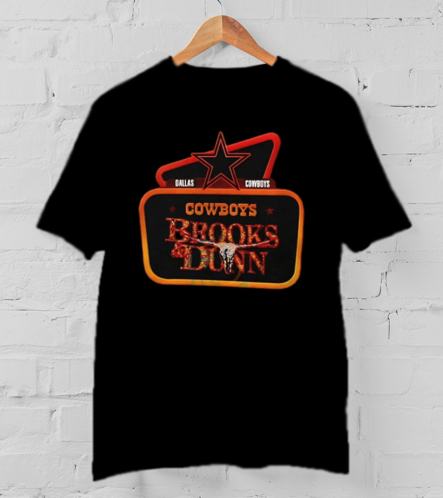 Dallas Cowboys Brooks & Dunn Star Texas T-Shirt