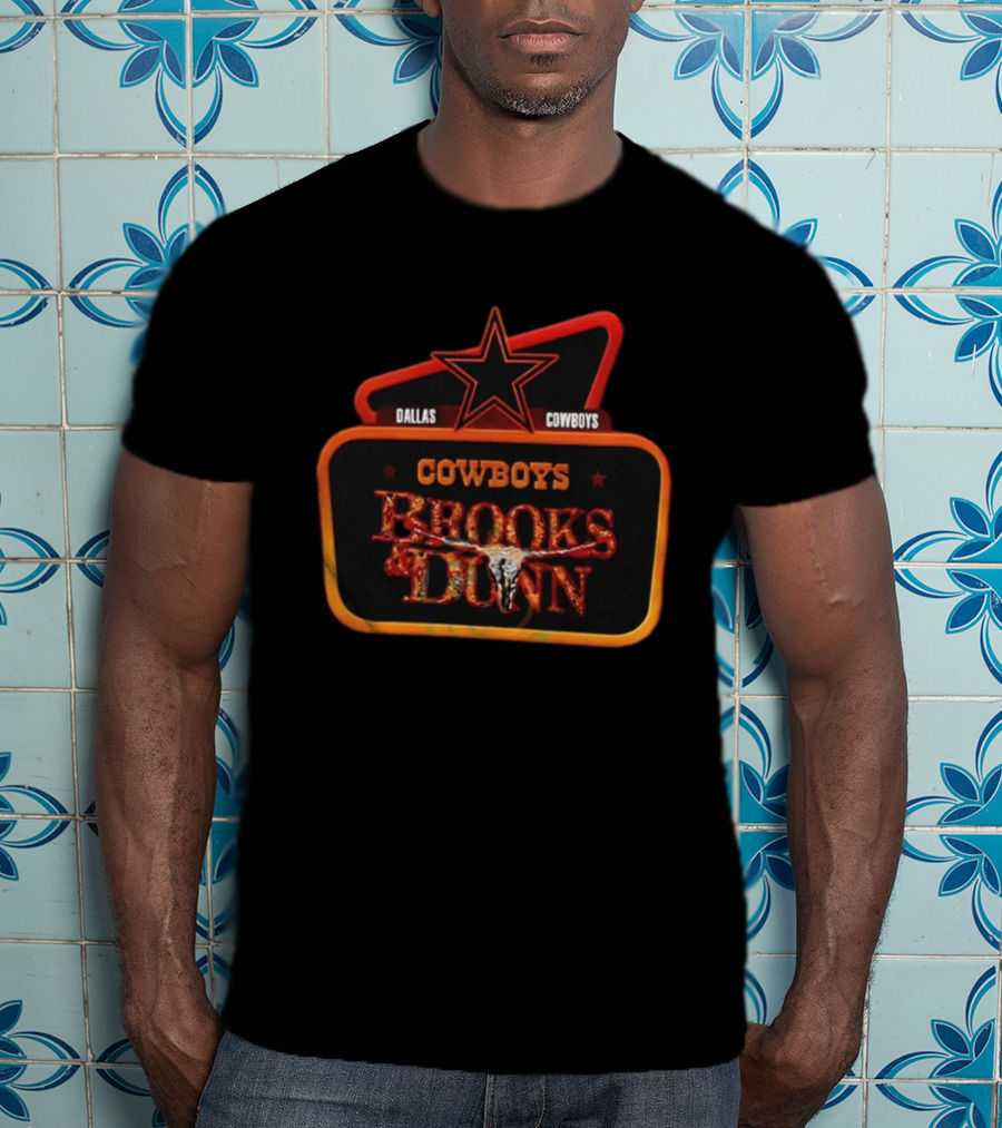 Dallas Cowboys Brooks & Dunn Star Texas T-Shirt