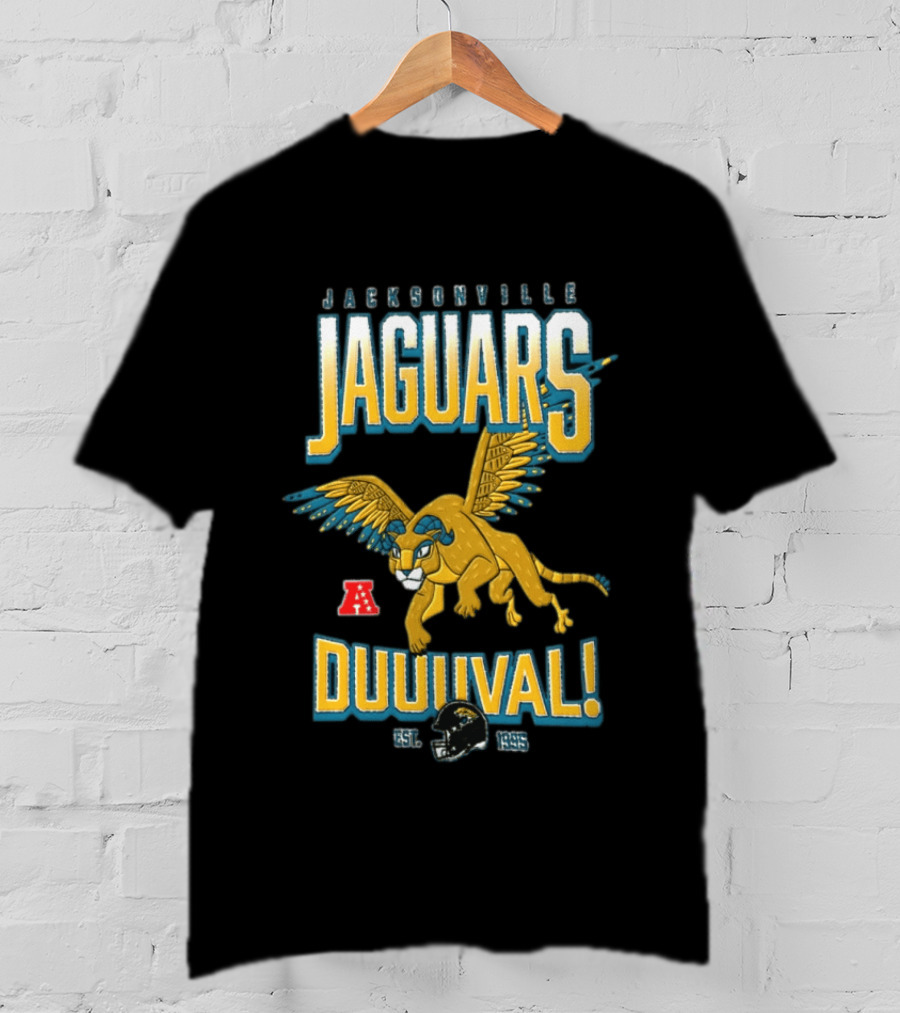 Jacksonville Jaguars Disney Pixar Alebrije Jacksonville Jaguars Duuuvall T-Shirt